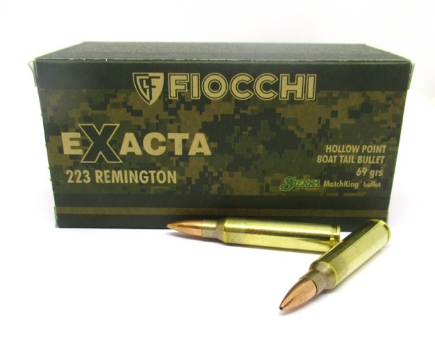 .223 Rem. Fiocchi Exaca 69gr/4,47g HPBT Sierra MatchKing