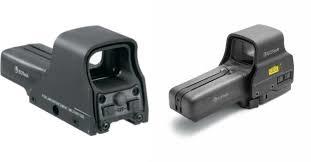Kolimátor EOTech 518 s 1 MOA bodkou a 68 MOA kruhom