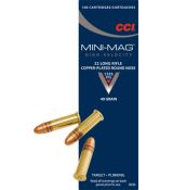 .22lr CCI Mini-Mag 2,56g/40gr - RN Copper-Plated /100ks