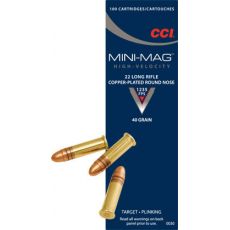 .22lr CCI Mini-Mag 2,56g/40gr - RN Copper-Plated /100ks