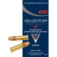 .22lr CCI Velocitor 2,56g/40gr-HP /50ks