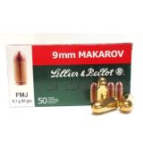 9mm Makarov S&B 6,1g/95gr-FMJ /50ks