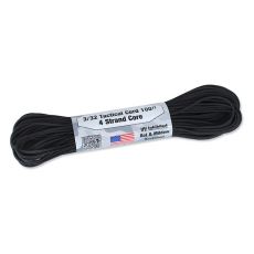 Atwood Rope Tactical Cord 2,4mm, čierny